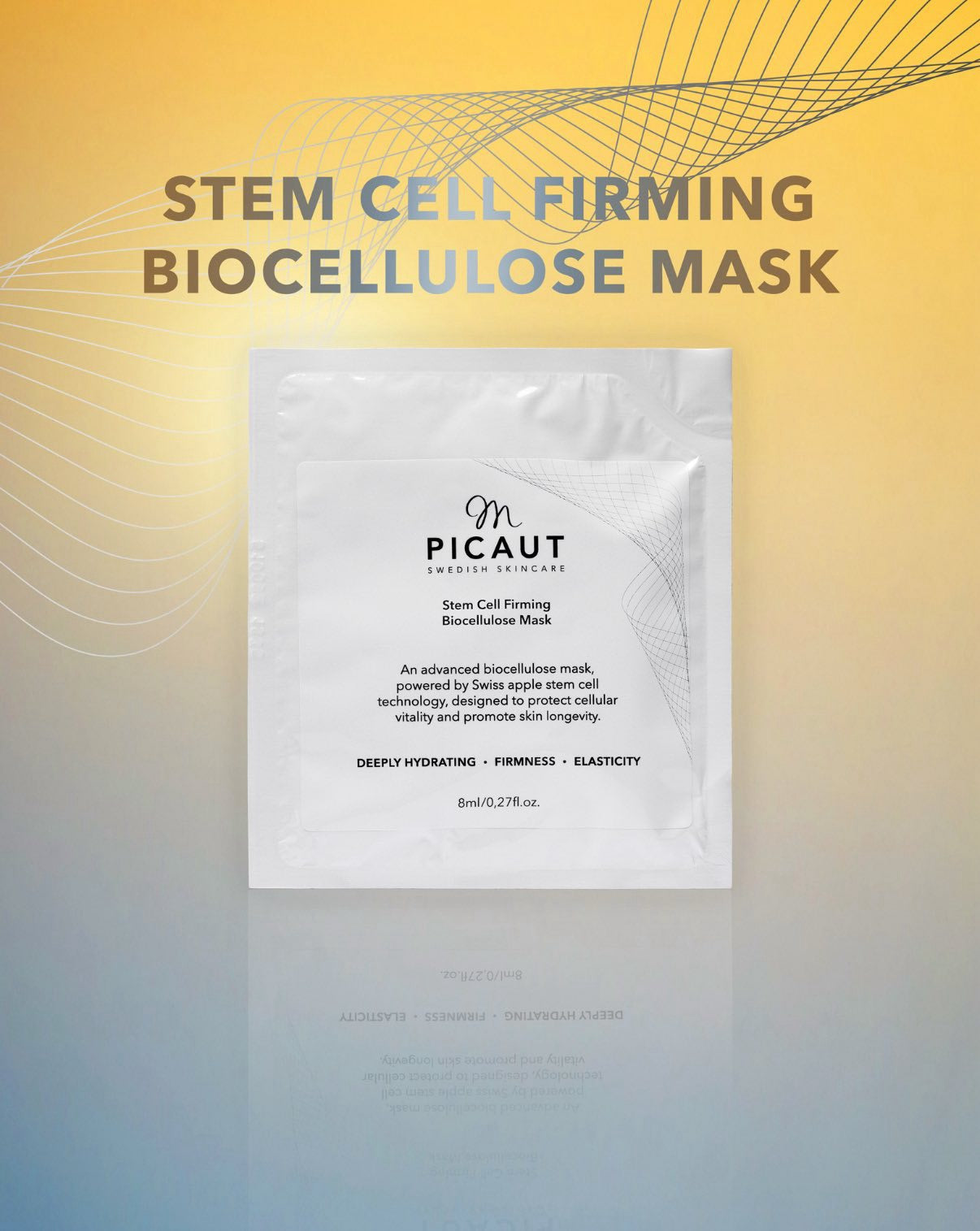 M Picaut Stamcell Firming Biocellulosa Mask