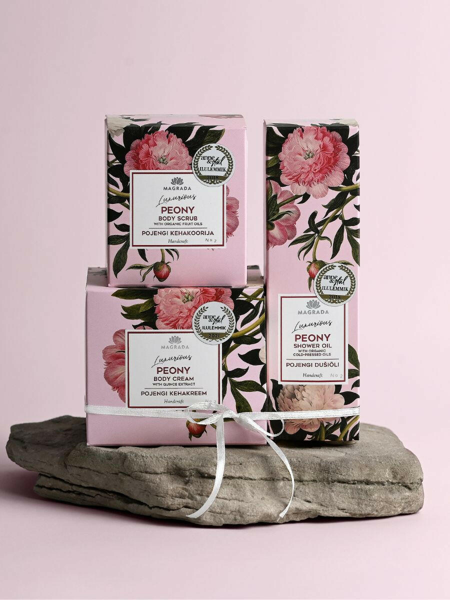 Peony Body Cream With Quince Extract - 200 ml 
