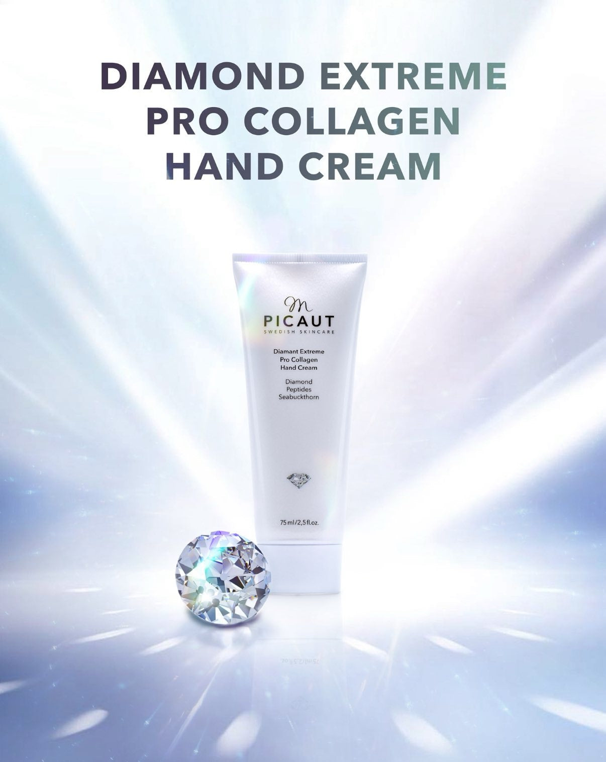 M Picaut Diamond Extreme Pro Collagen Hand Cream 75ml